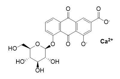 Rhein-8-O-β-D-glucopyranoside