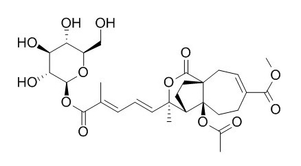 Pseudolaric acid B
-O-beta-D-glucopyranoside