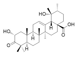 2alpha,19alpha-
Dihydroxy-3-oxo-urs-12-en-28-oic acid