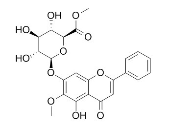 Wogonin 7-O-
beta-D-glucuronide methyl ester