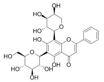 Chrysin 
6-C-glucoside 8-C-arabinoside