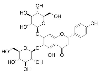 5,6,7,4'-
Tetrahydroxyflavanone 6,7-diglucoside