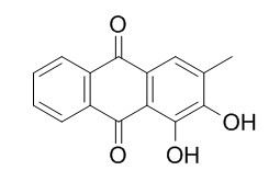 1,2-dihydroxy-3-
methyl-anthracene-9,10-dione