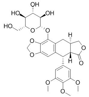 (-)-β-Peltatin-5-O-β-D-glucopyranoside