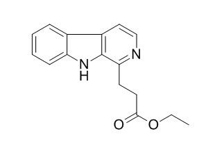 β-Carboline-1-propionic acid, ethyl ester