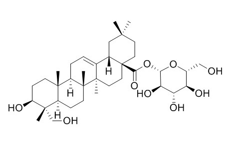 Hederagenin
28-O-beta-D-glucopyranosyl ester
