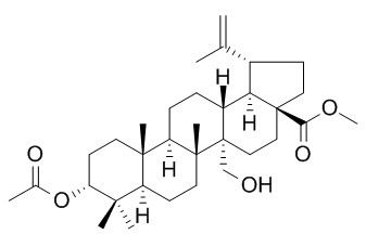 3-Acetoxy-27-hydroxy-
20(29)-lupen-28-oic acid methyl ester