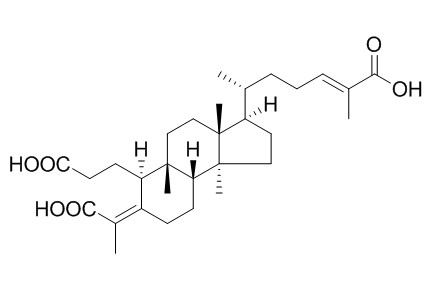 3,4-Secocucurbita-
4,24-diene-3,26,29-trioic acid