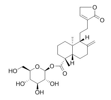 19-[(beta-D-glucopyranosyl)oxy]-
19-oxo-ent-labda-8(17),13-dien-16,15-olide