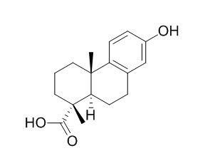 13-Hydroxy-
8,11,13-podocarpatrien-18-oic acid