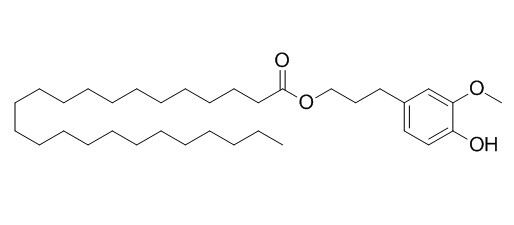 3-(4-Hydroxy-
3-Methoxyphenyl)propyl tetracosanoate