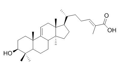3β-Hydroxylanosta
-9(11),24Z-dien-26-oic acid