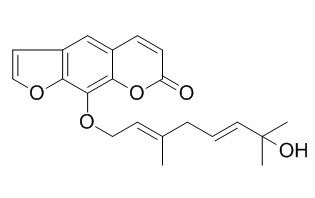 8-(7-Hydroxy-
3,7-dimethyl-2,5-octadienyloxy)psoralen