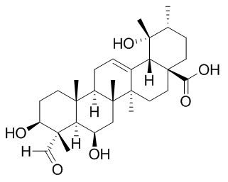 3,6,19-Trihydroxy
-23-oxo-12-ursen-28-oic acid