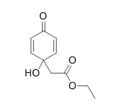 Ethyl(1-hydroxy-
4-oxocyclohexa-2,5-dien-1-yl)acetate