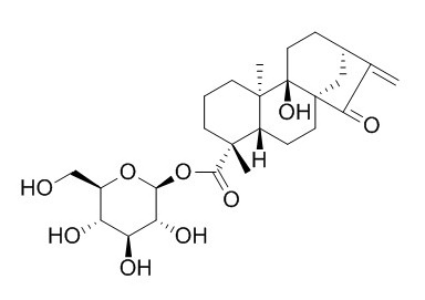 ent-9-Hydroxy-15-oxokaur-16-en-
19-oic acid β-D-glucopyranosyl ester