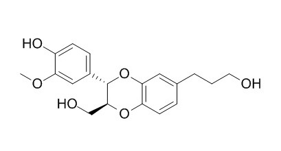4',9,9'-Trihydroxy-
3'-methoxy-3,7'-epoxy-4,8'-oxyneolignan