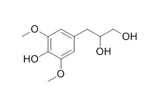 3-(4-Hydroxy-
3,5-dimethoxyphenyl)-1,2-propanediol