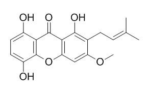 1,5,8-Trihydroxy-
3-methoxy-2-prenylxanthone