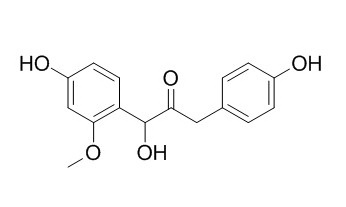 1-Hydroxy-1-(4-hydroxy-2-methoxyphenyl)
-3-(4-hydroxyphenyl)propan-2-one