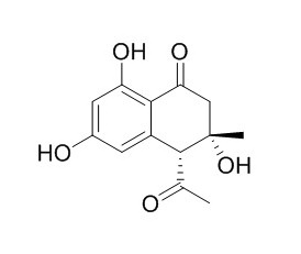 4-(cis)-Acetyl-3,6,8-trihydroxy-3-
methyldihydronaphthalenone
