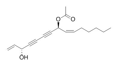 8-Acetoxypentadeca-
1,9Z-diene-4,6-diyn-3-ol