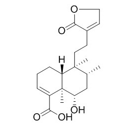 6alpha-Hydroxycleroda-
3,13-dien-16,15-olid-18-oic acid