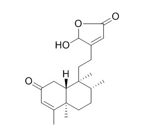 16-Hydroxy-
2-oxocleroda-3,13-dien-15,16-olide