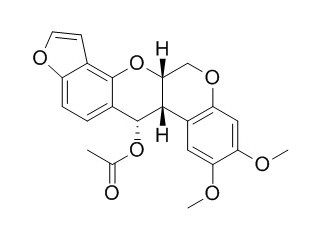 12-Deoxo-12α-acetoxyelliptone