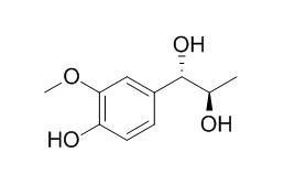 erythro-1-(4-Hydroxy-
3-methoxyphenyl)propane-1,2-diol