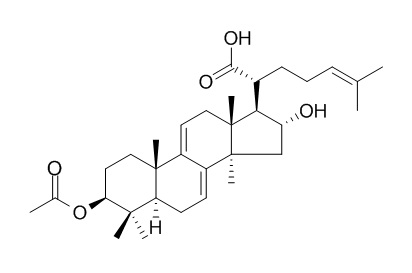3-O-Acetyl-16 alpha-
hydroxydehydrotrametenolic acid