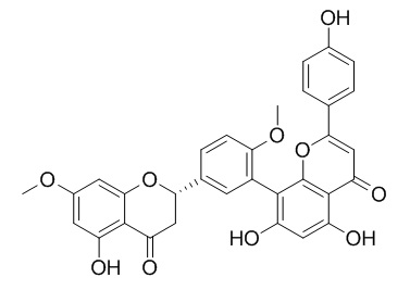 2,3-Dihydroamentoflavone
7,4'-dimethyl ether