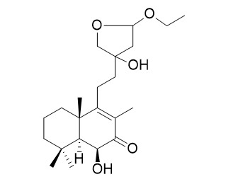 15,16-Epoxy-15-ethoxy-
6beta,13-dihydroxylabd-8-en-7-one