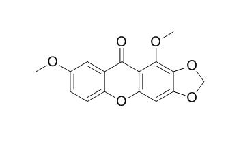 1,7-Dimethoxy-
2,3-methylenedioxyxanthone