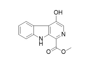 4-hydroxy-1-
methoxycarbonyl-beta-carboline
