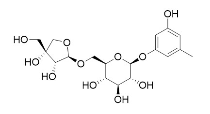 Orcinol 1-O-β-D-apiofuranosyl-(1→6)-β-D-glucopyranoside