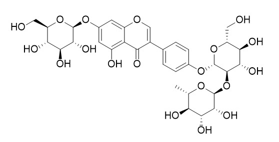 Genistein 7-O-β-D-glucopyranoside-4’-O-[α-L-rhamnopyranosyl-(1→2)-β-D-glucopyranoside]