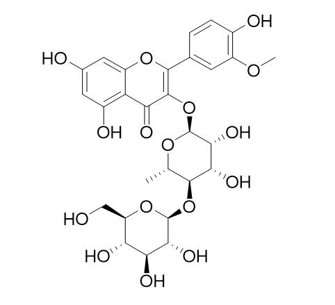 Isorhamnetin-3-O-glucosyl-(1→4)-O-rhamnoside