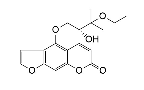 Oxypeucedanin hydrate-3''-ethyl ether